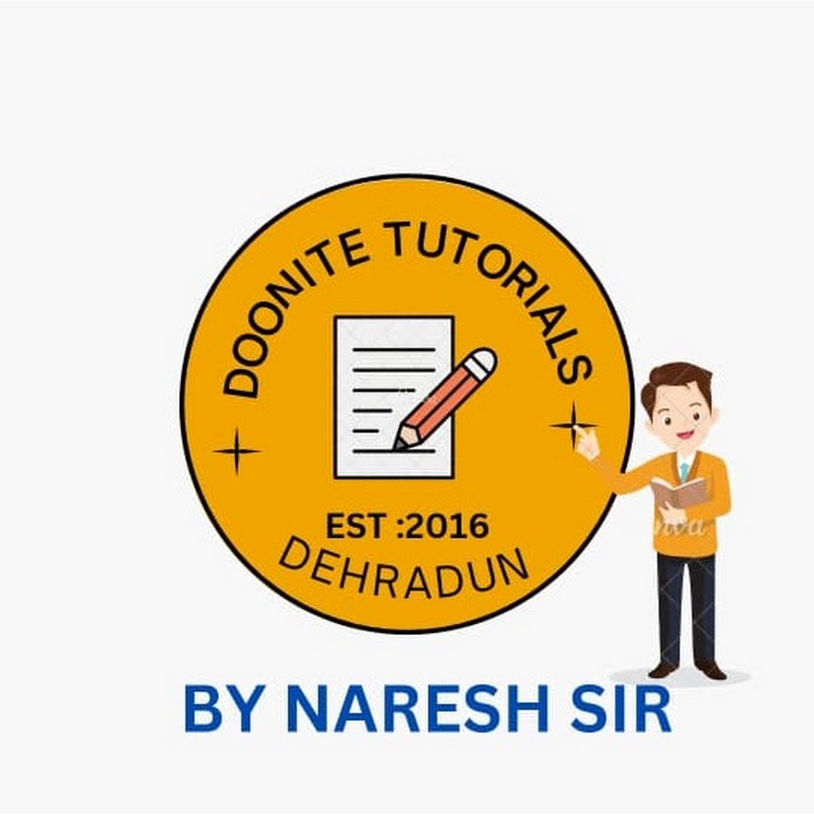 Doonite Tutorials Dehradun by Naresh Dutt