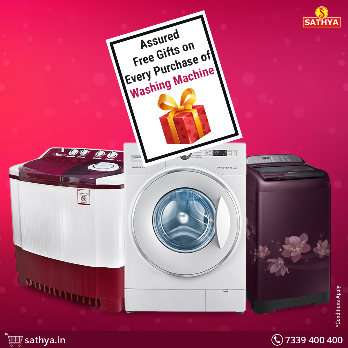 washing machine pongal offer