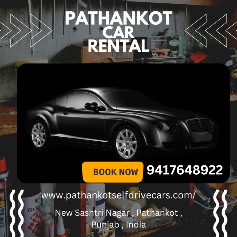 pathankot self drive cars