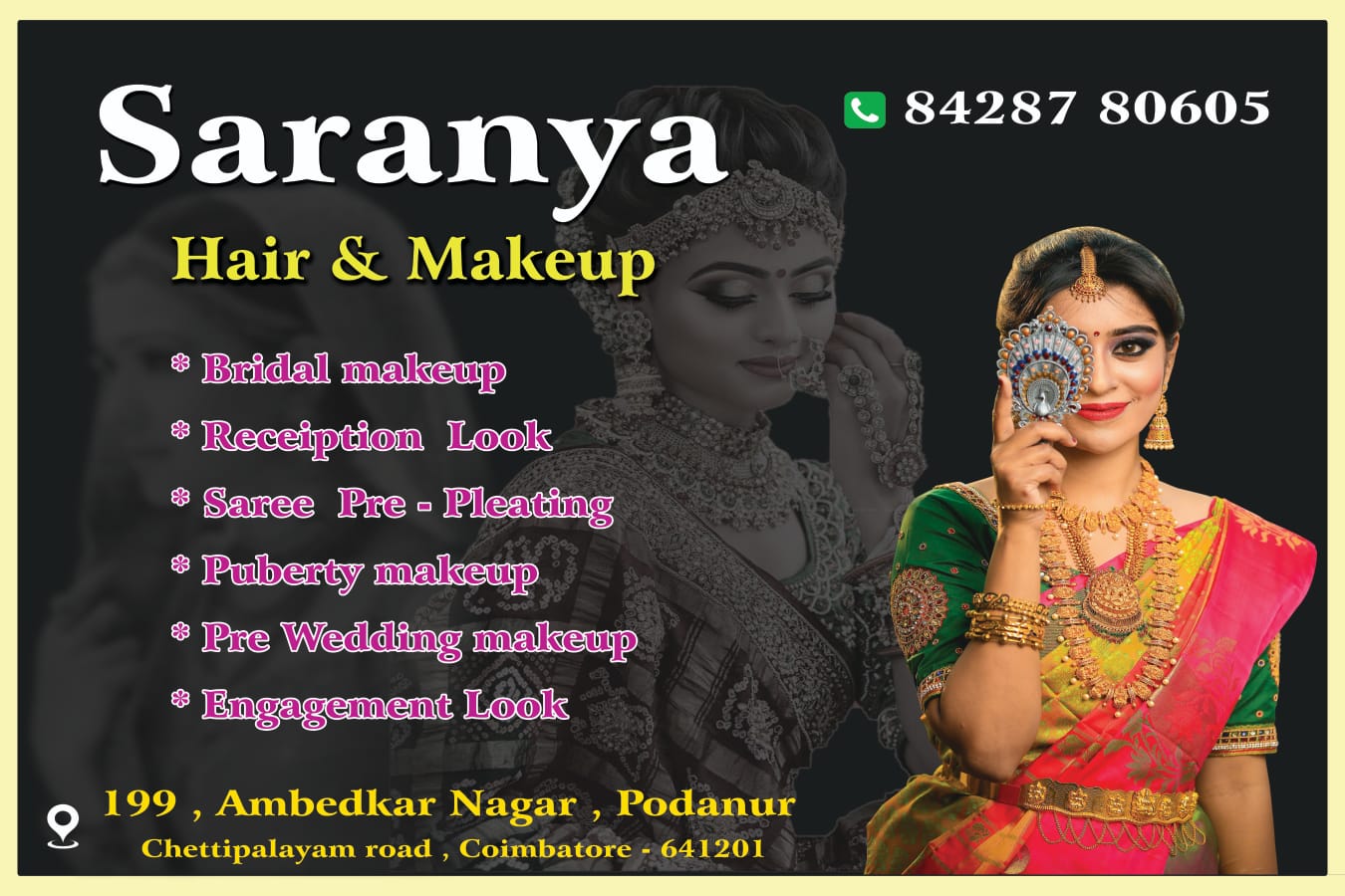 SARANYA HAIR  MAKEUP