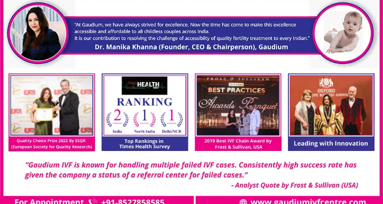 ssGaudium IVF - Best IVF Centre in Delhi