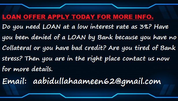 Possible LOAN offer contact us now