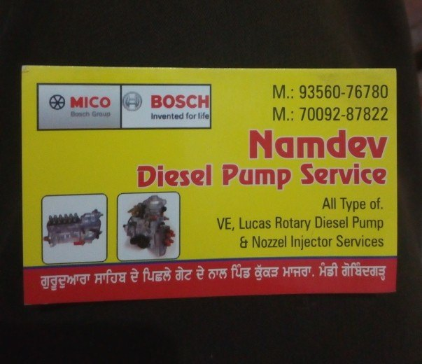 Namdev Diesel service