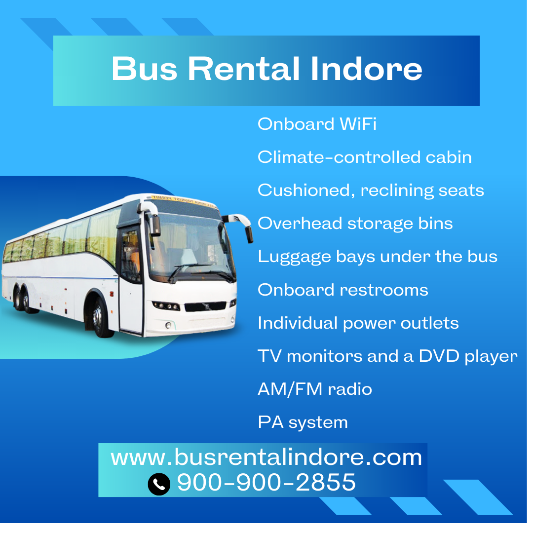 Bus Rental Indore | Tour Bus On Rent | Luxury Bus Hire Indore | Traveller Rental Indore