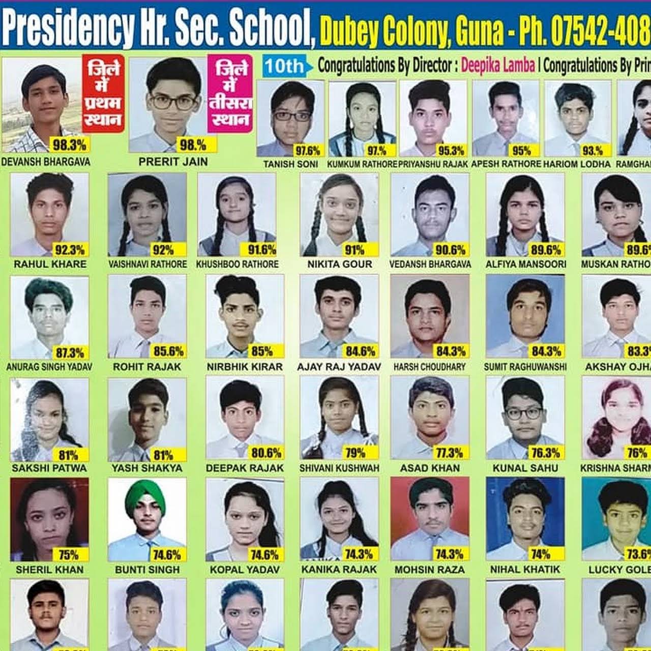 Presidency Higher Sec. School Guna