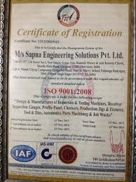 Sapna Engineering Solutions Pvt. Ltd. (Unit-2) - Rudrapur