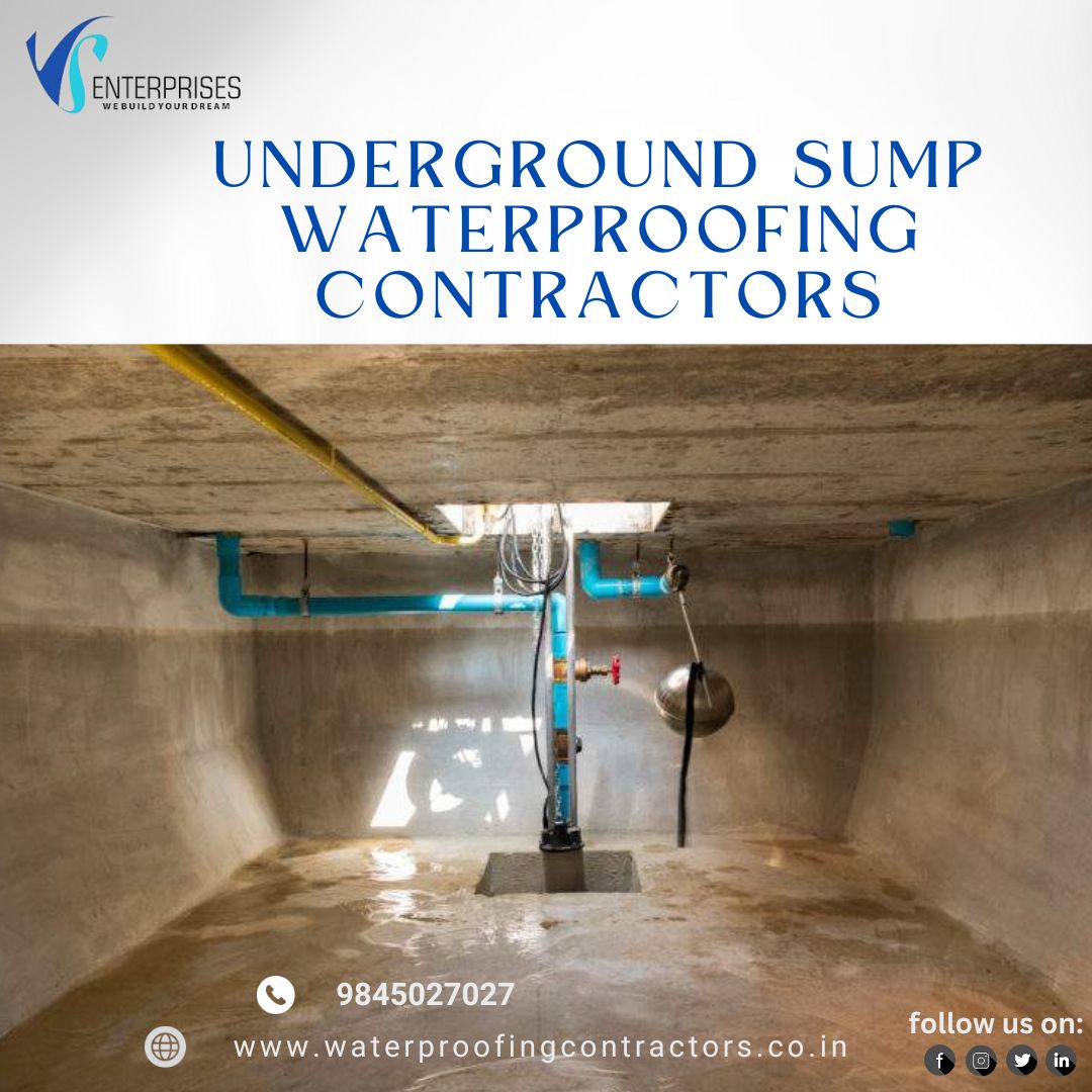 Underground Water Tank Waterproofing Contractors in Bangalore